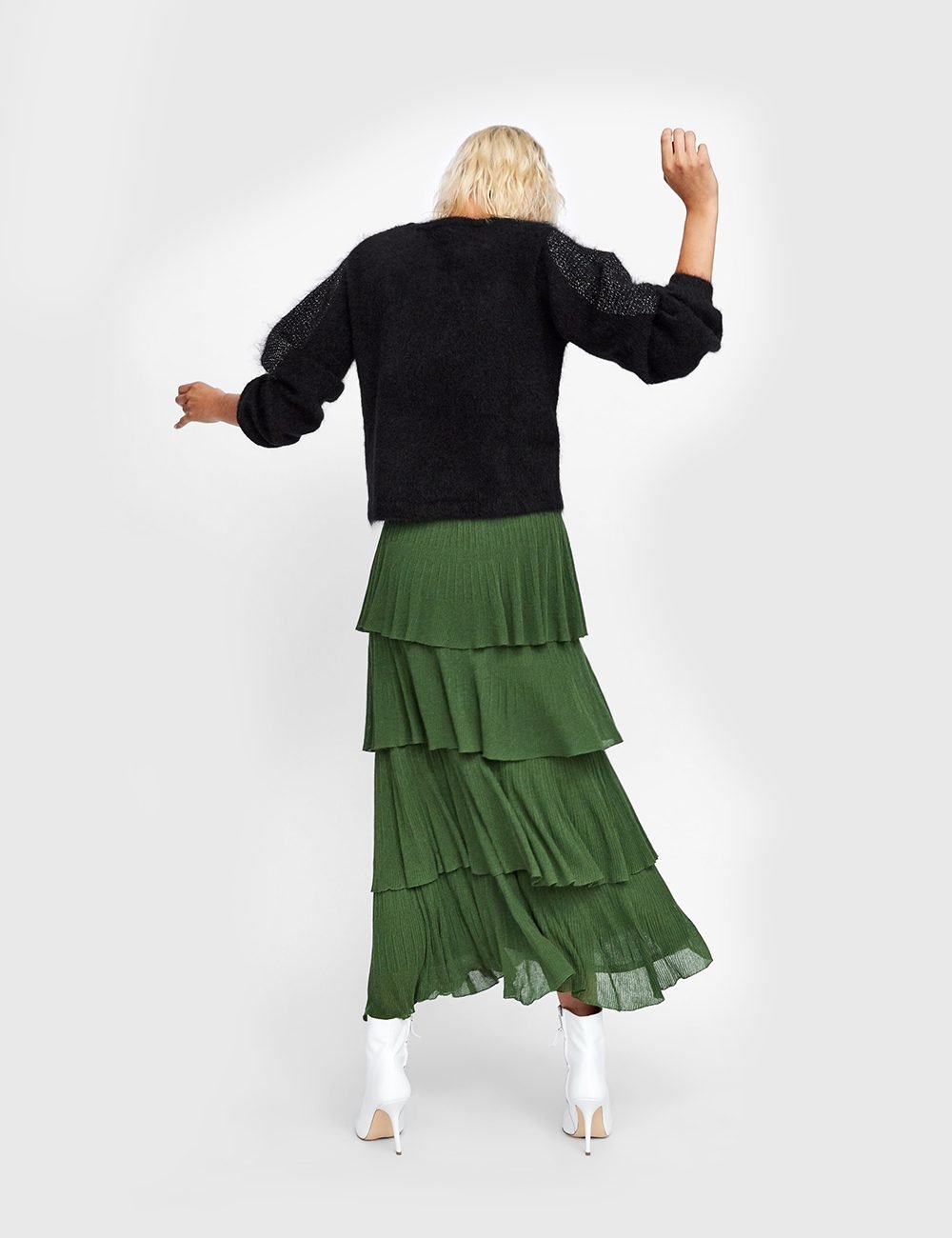 Dress with belt - Image 2